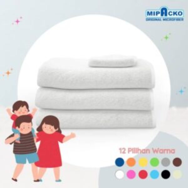 Handuk Mandi Bayi Microfiber