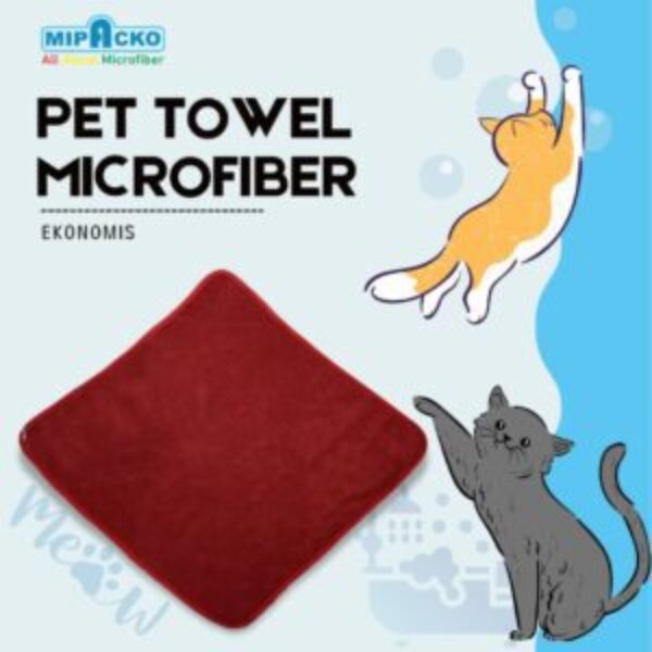 Pet Towel Microfiber - Standar